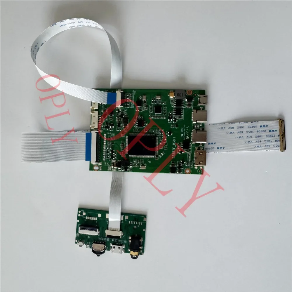 Micro USB EDP 2 Type-C Controller boardHDMI-compatible for B160QAN03.H B160QAN03.L B170QAN01.2 BP101QH1-100 2560X1600 LED panel
