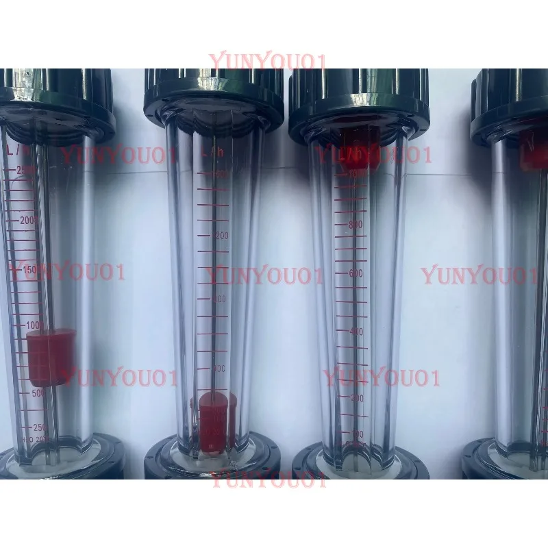 25 Plastic Tube Type Water Rotameter Liquid Flowmeter Measuring Tools