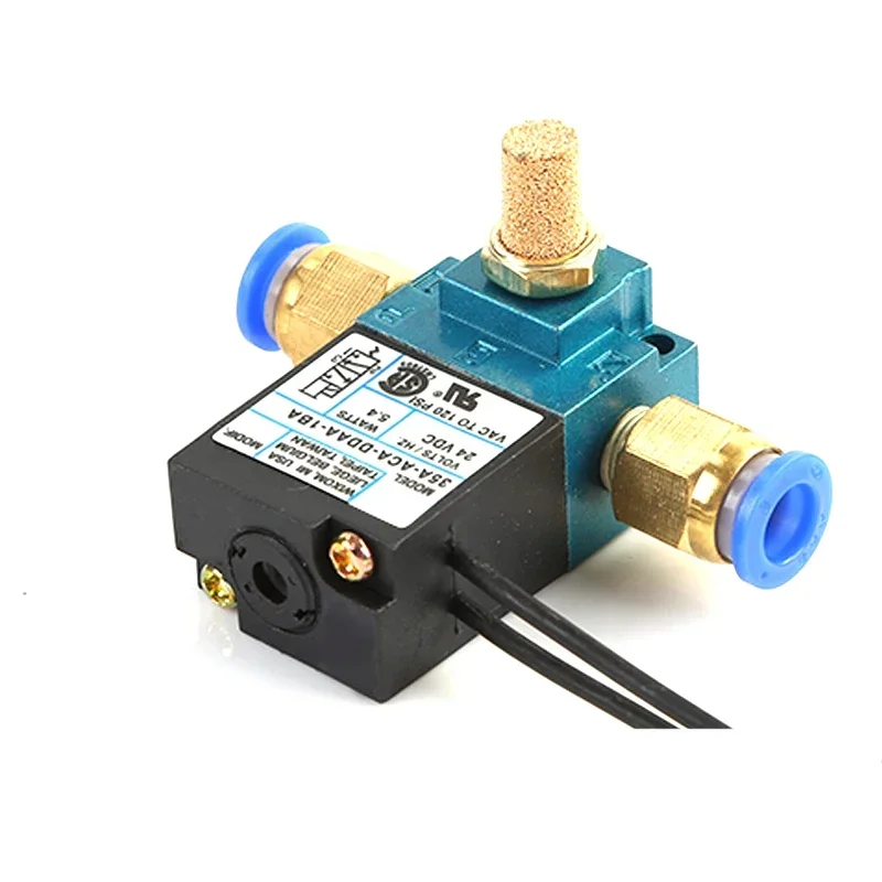 Válvula Solenoide de Control de impulso electrónico MAC de 3 puertos 35A-ACA-DDBA-1BA 35A-ACA-DDFA-1BA 35A-ACA-DDAA-1BA con latón