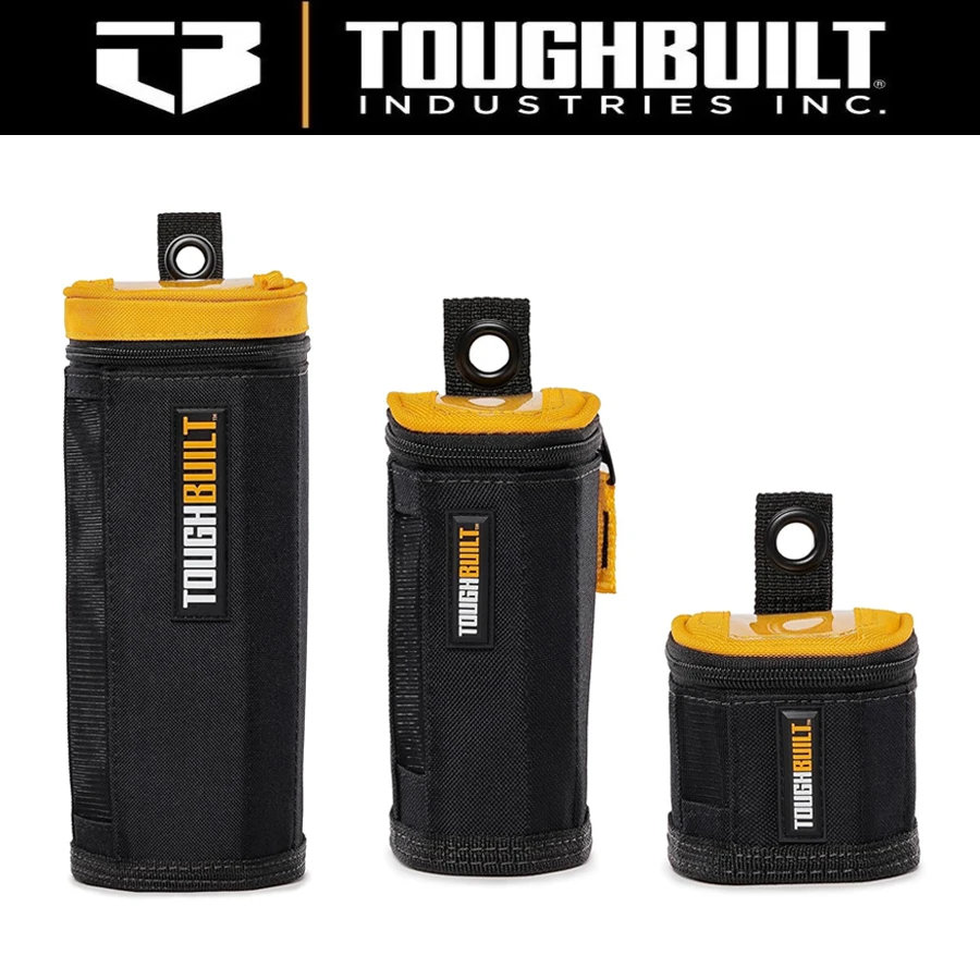 ToughBuilt TB-192-B Compact Octagon Tower Softbox 3 Pack Portable Tool Storage Box for for Tools Screw Parts Organizer
