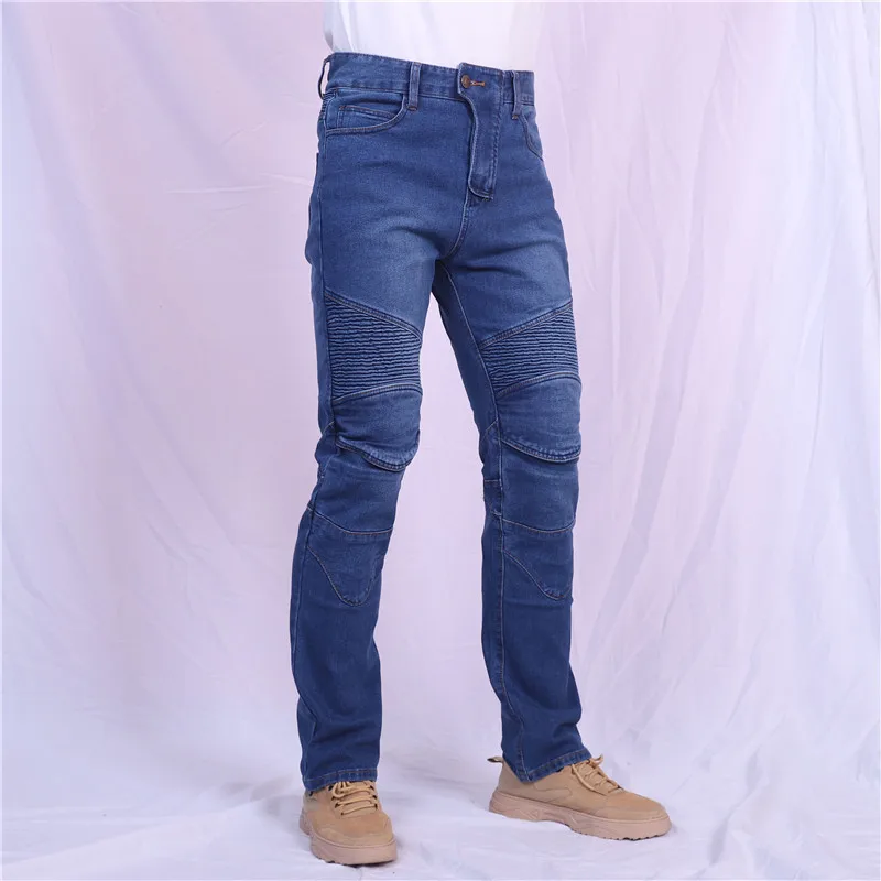 Classic Motorcycle Pants Men Women Moto Jeans Protective Gear Riding Touring Motorbike Trousers Motocross Pants Pantalon denim
