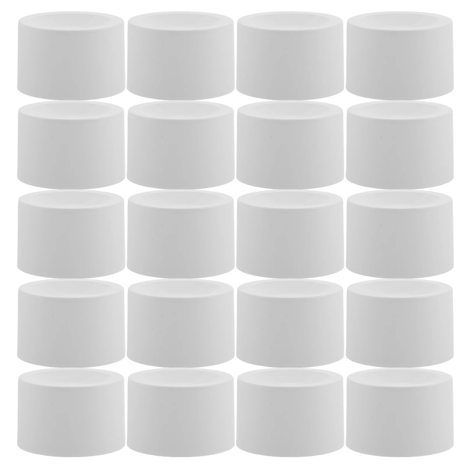 100 قطعة أغطية زجاجات غسل الوجه مانعة للتسرب غطاء الوجه معجون الأسنان توبر قبعات الحمام موزع قابلة لإعادة الاستخدام معجون الأسنان غطاء توبر #1