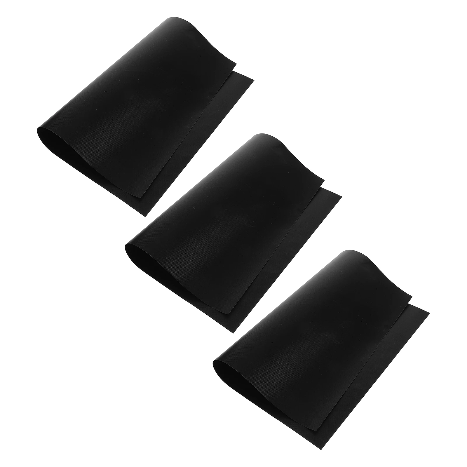 

3pcs Oven Protector Mat Reusable Heat Resistant Silicone Baking Liner For Oven Air Fryer Microwave Countertop Drip Catcher