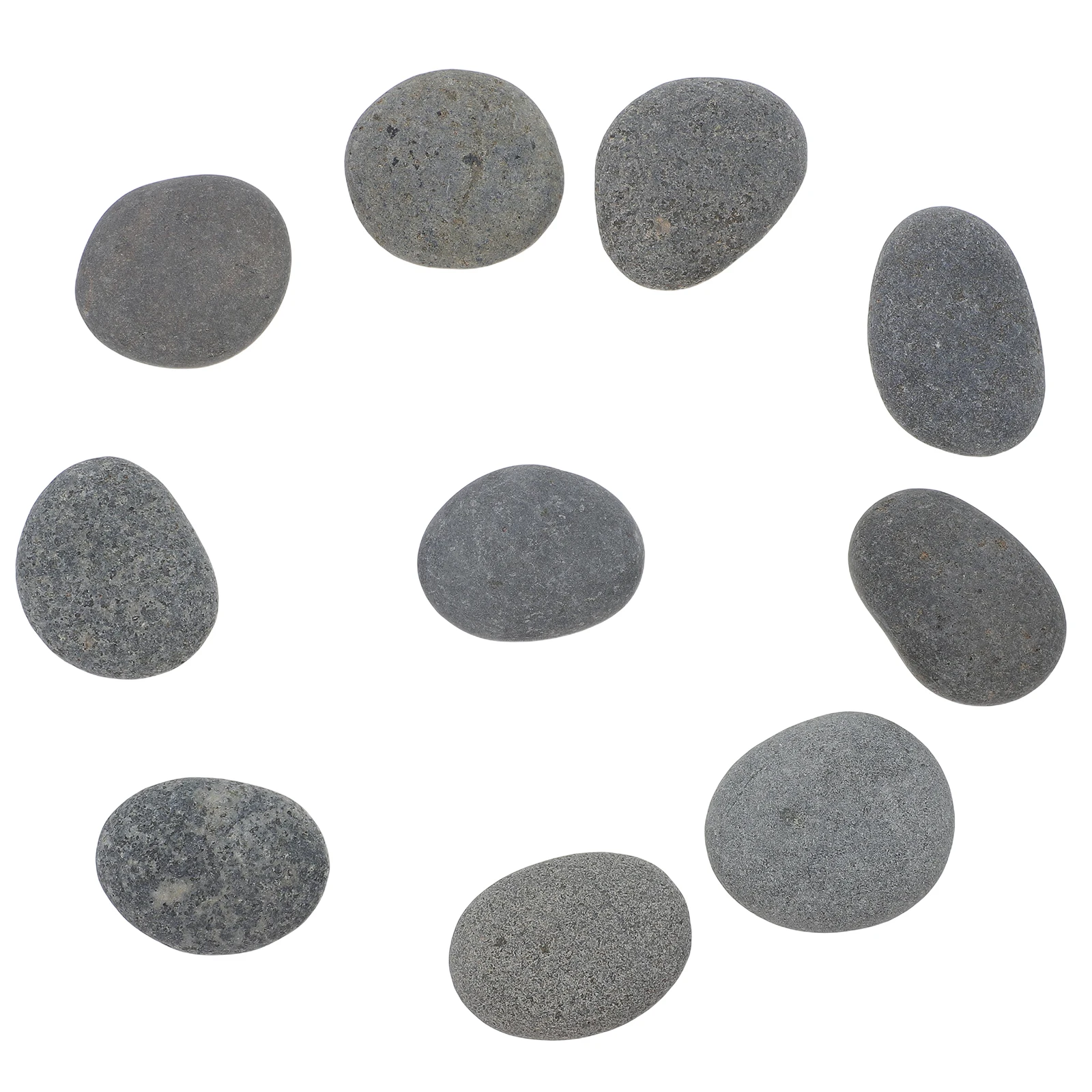 10 قطعة الصخور المرسومة يدويًا الأحجار الناعمة للرسم مشاريع فنية ذاتية الصنع رسم الأحجار المطلية النشاط الحرفي حديقة فن الديكور