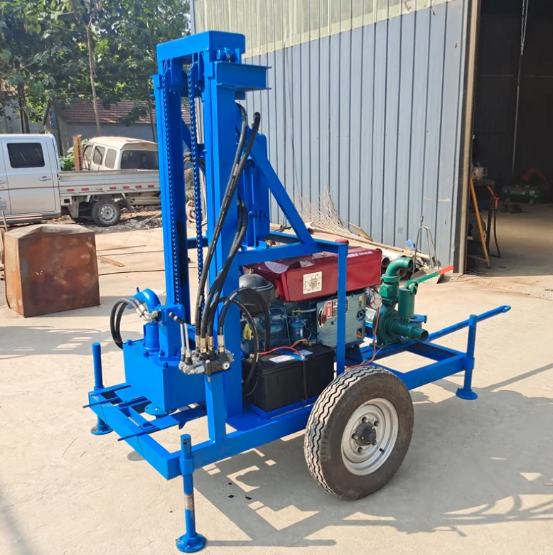 New Machine water well drilling for 150m depth with low price