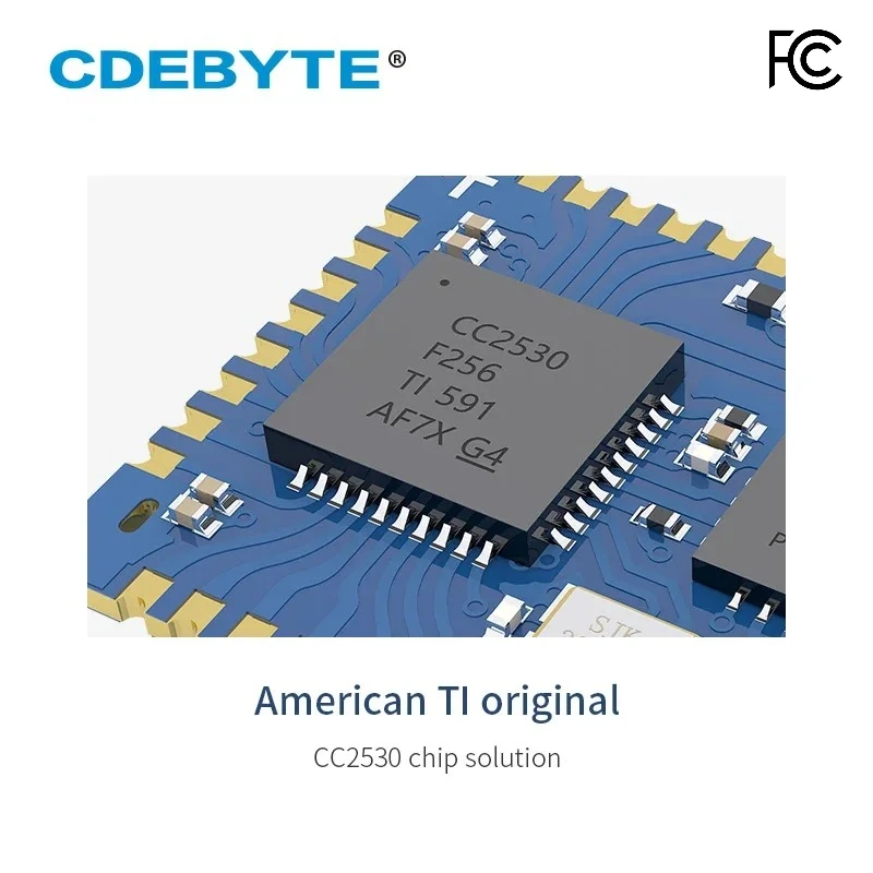 CDEBYTE ZigBee Wireless Network Transceiver Module 2.4GHz E18-MS1PA2-I-P-X CC2530 SMD Built-in PA+LNA Wireless Zigbee Module