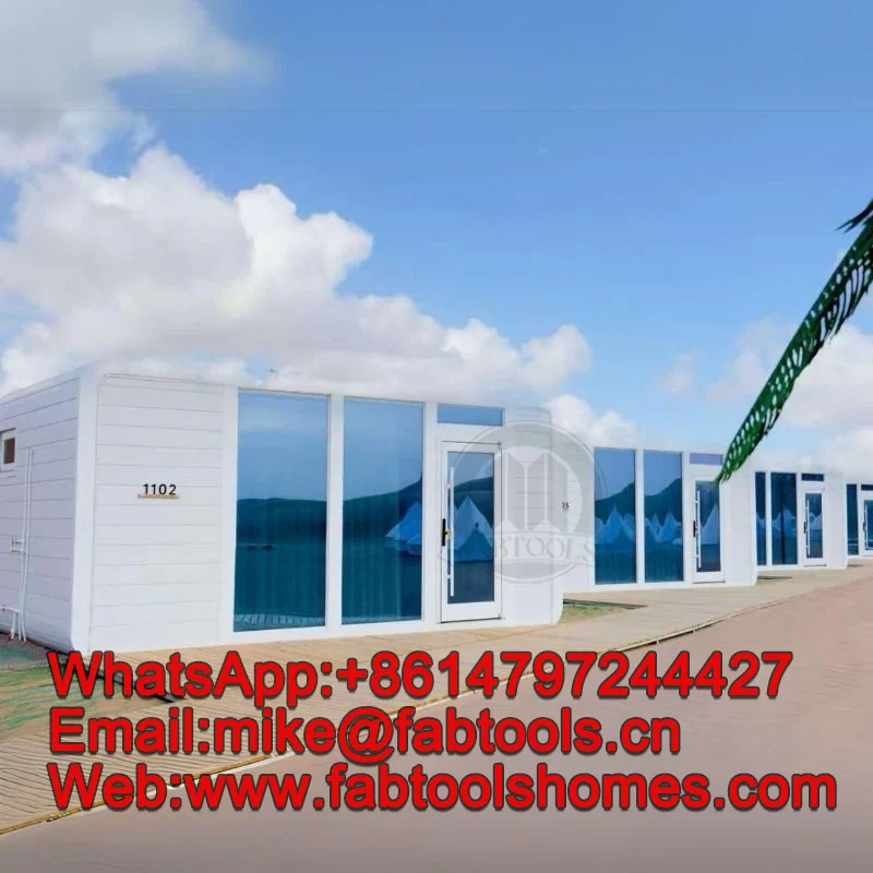 Modular 20ft 40ft Container House Quick Cabin Solution Home Office Living Room Warehouse Mall Durable Sea Container Material