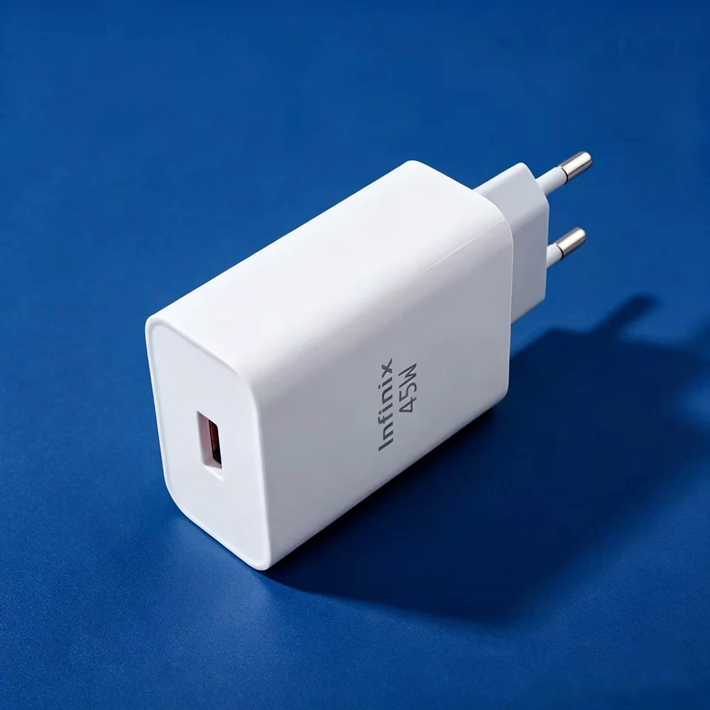 Infinix GT 50 Pro Charger 45W Super Fast Charge EU Adapter For Infinix Note 50 40 30 Pro Zero 40 X Pro Hot 60 50 40 Pro 40i 30i view 4