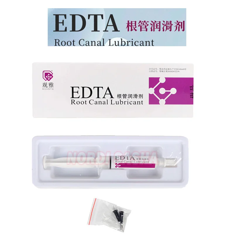 

5ml Dental GUANYA EDTA Root Canal Lubricant Used For Root Canal Lubrication/Softening/Enlargement Dentist Materials
