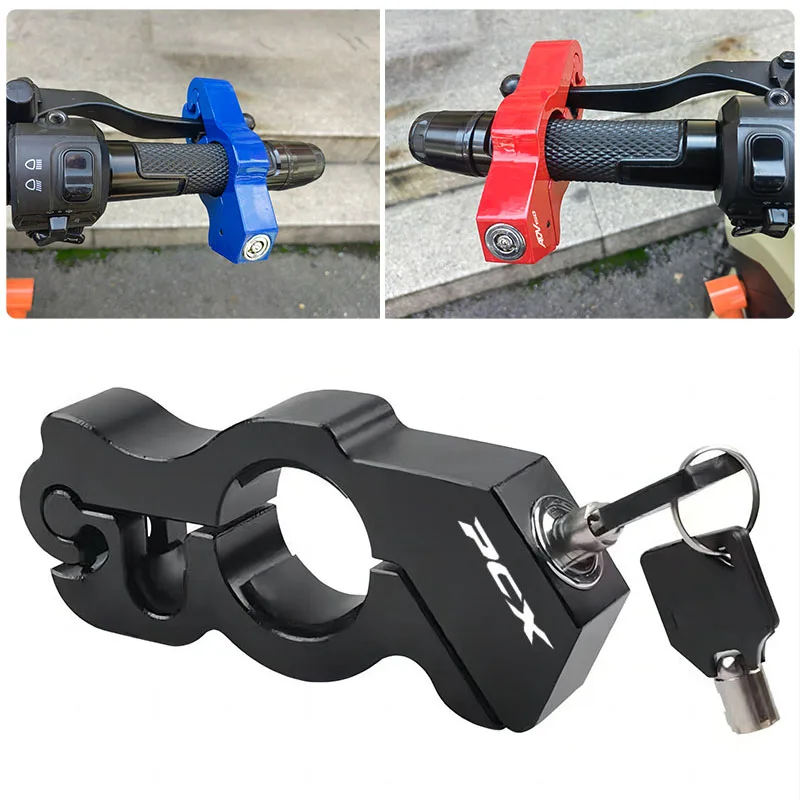 

For Honda PCX125 PCX150 PCX160 PCX 125 150 160 Motorcycle Handlebar Lock Brake Solid Lock Anti Theft