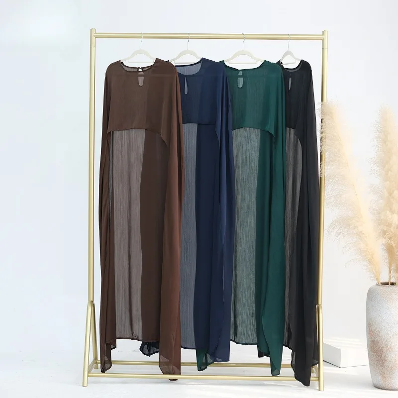 

Abaya Dubai Turkey Fashion Shawl Robe Islamic Clothing for Women Ramadan Eid Muslim Clothes for Woman