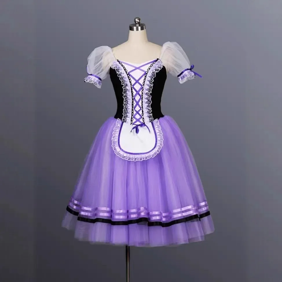 2025-velo-de-baile-profesional-tutu-de-ballet-traje-de-actuacion-del-lago-de-los-cisnes-tutu-de-manga-de-burbuja-para-adultos-ropa-de-escenario-y-baile