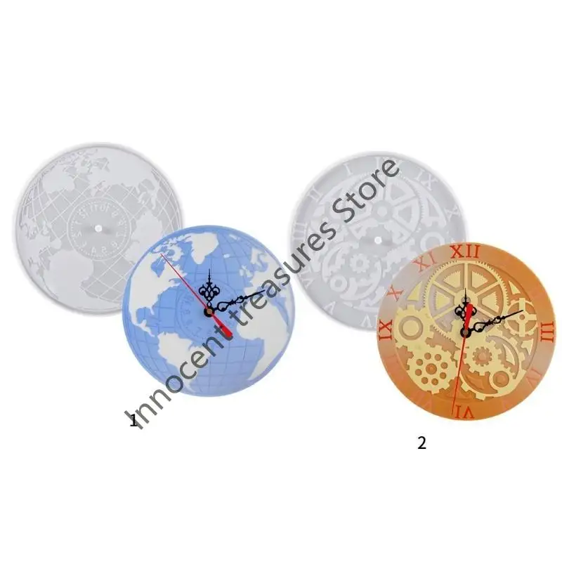 3xua صب القالب الأرض/العتاد شكل راتنج الايبوكسي قالب الحرف لصناعة اليدين