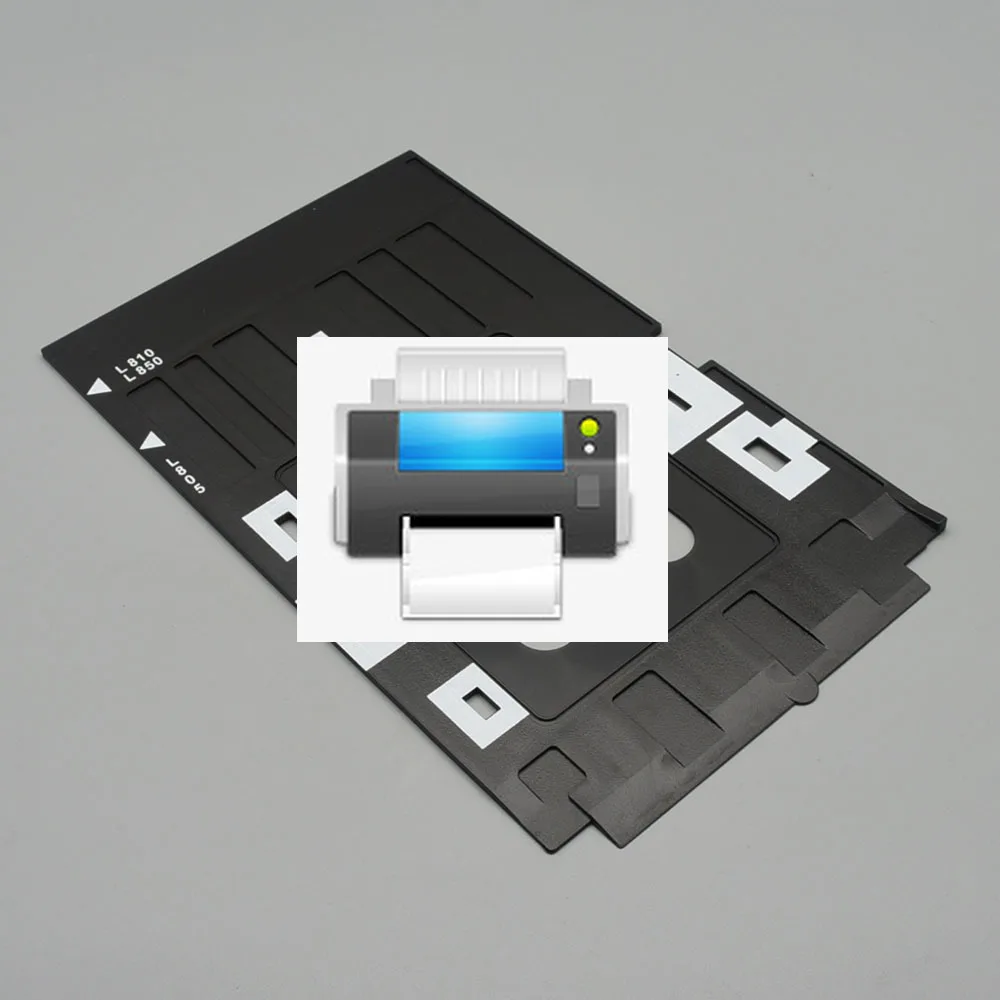 

5X PVC ID Card Tray Plastic card Printing Tray for Epson R260 R265 R270 R280 R290 R380 R390 RX680 T50 T60 A50 P50 L800 L801 R330