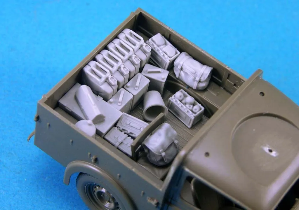 1:35 Scale Resin Die-casting Armored Vehicle Parts Modification Does Not Include Unpainted Car Models