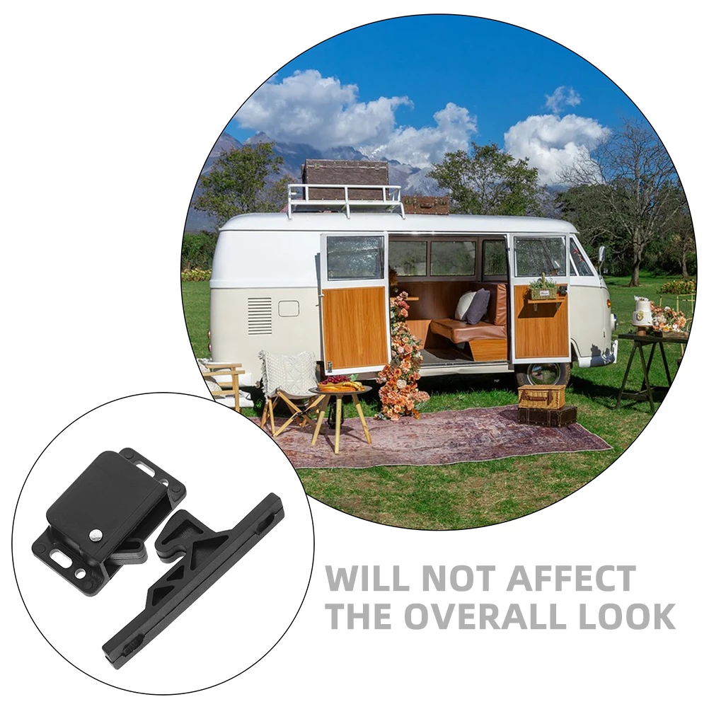 

2 set Side Mounted Door Locks for Accessories Cabinet Latches Catches niture Hardware Durable Materials Easy