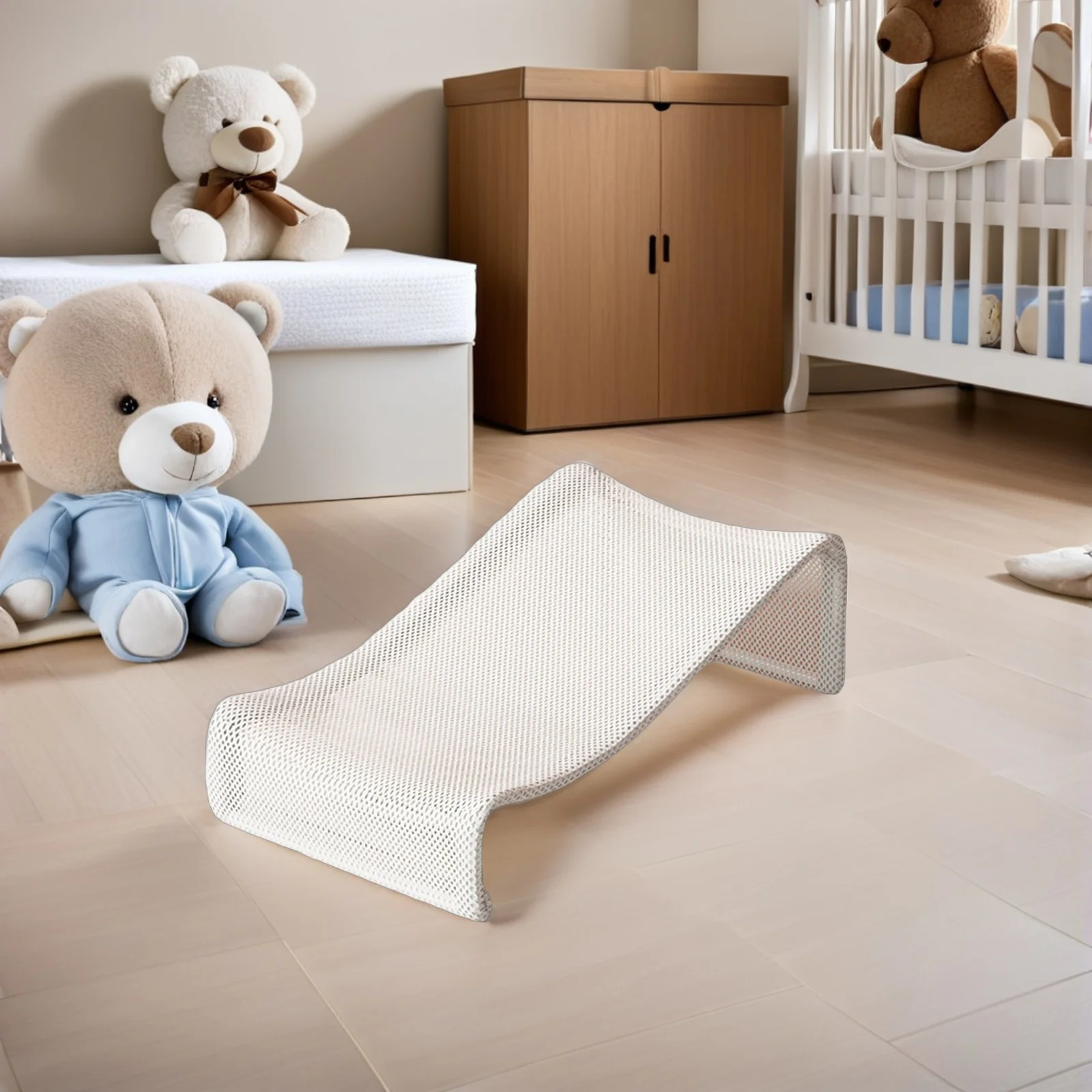 Babybadje Ondersteuning Netto Babybadje Zitmat voor peuters Handige veilige badtijd Essentieel nieuw oudercadeau