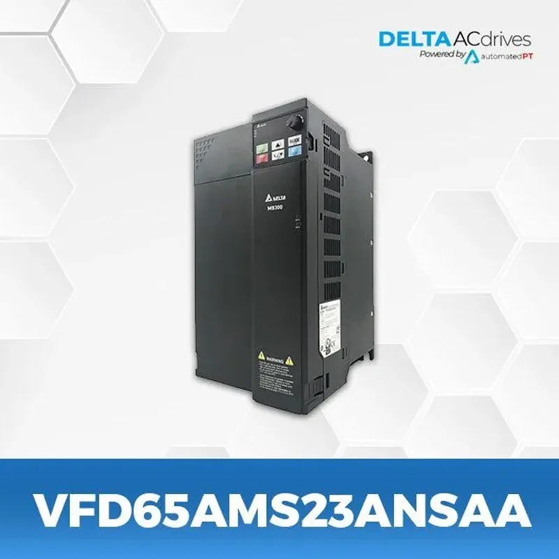 Delta Inverter MS300 Three Phase 230V VFD65AMS23ANSAA In Stock High quality VFD Delta Inverter Frequency 15 KW