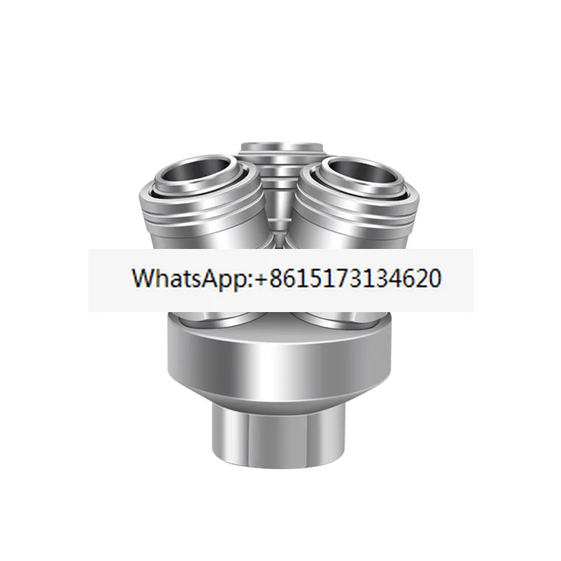 

Самоблокирующийся быстрый соединитель C-типа из нержавеющей стали 304, две вилки SMV, круглые, две вилки, 6 точек, три вилки, круглый тройник SMY, 1/4 точки