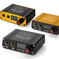 Cable de alimentación para tatuaje con pantalla Digital LED, conjunto de equipo de maquillaje permanente para máquina de pluma de tatuaje