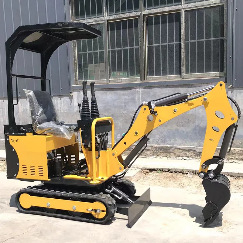 Customized 1 ton 1.6 t mini tailless earth moving excavator digger with 0.03cbm bucket