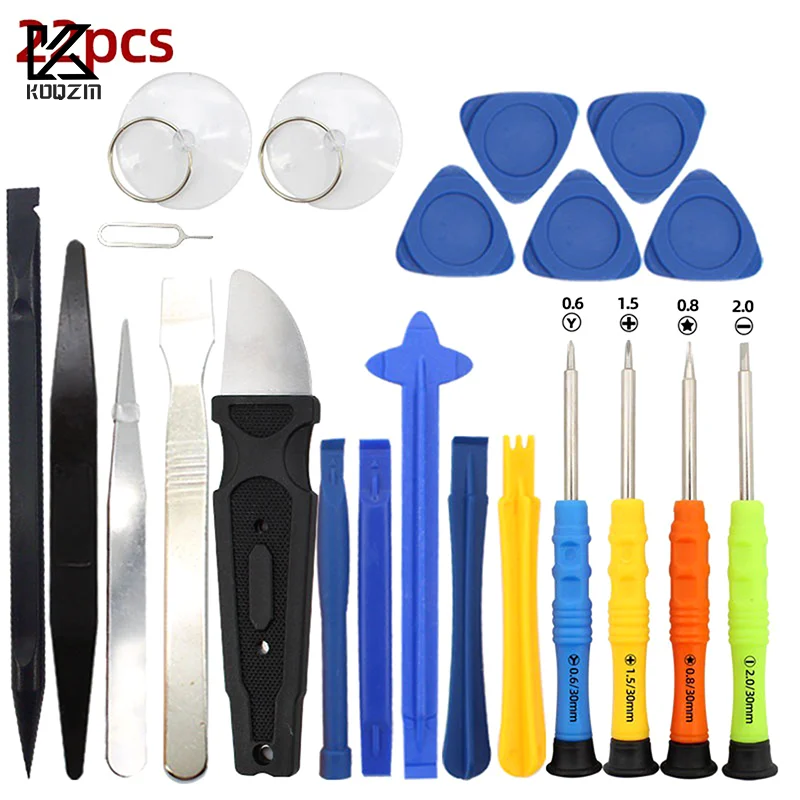1Set Pry Screwdriver Sets 22 In 1 Repair Opening Tools Kit For Mobile Phone Tablet Computer Disassemble Hand Tool