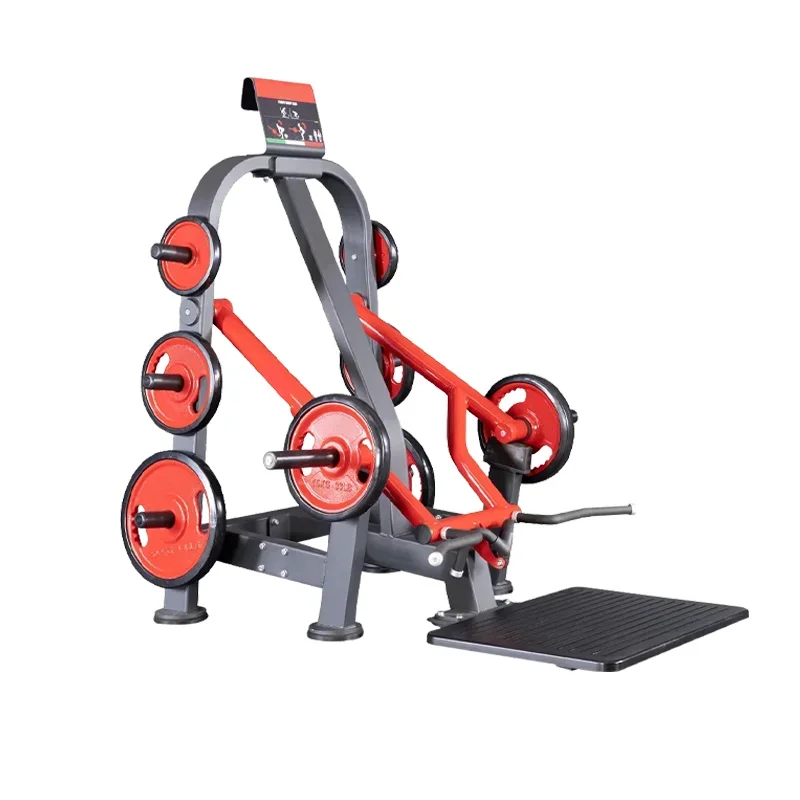 Commercial Gym Plate Loaded Machine Front Back Muscle Rod Trainer For Strength Training