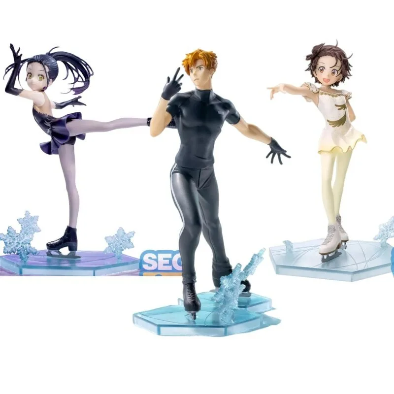 Brand New Genuine Bandai SEGA Luminasta Gold Medalist Hikaru Langzaki Akira Luji Ending Prayer Figure Gift Ornament in Stock
