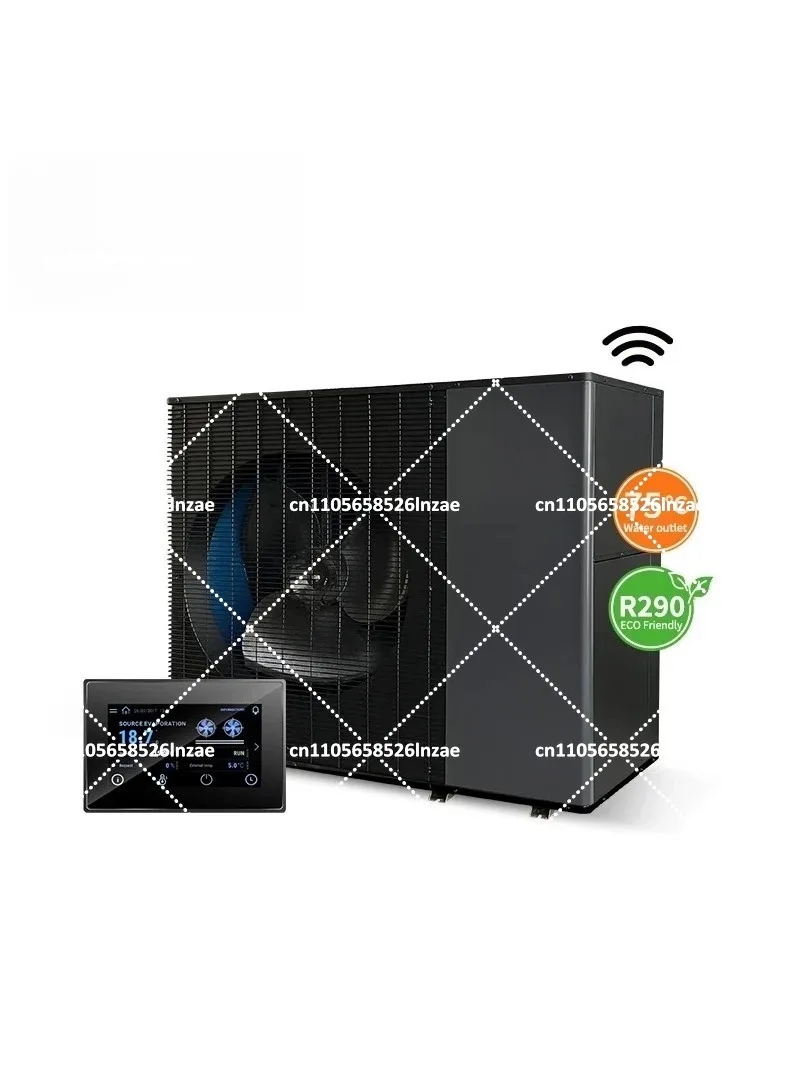 R290 DC Full Inverter Monoblock Air to Water Heat Pump for Home Heating and Cooling
