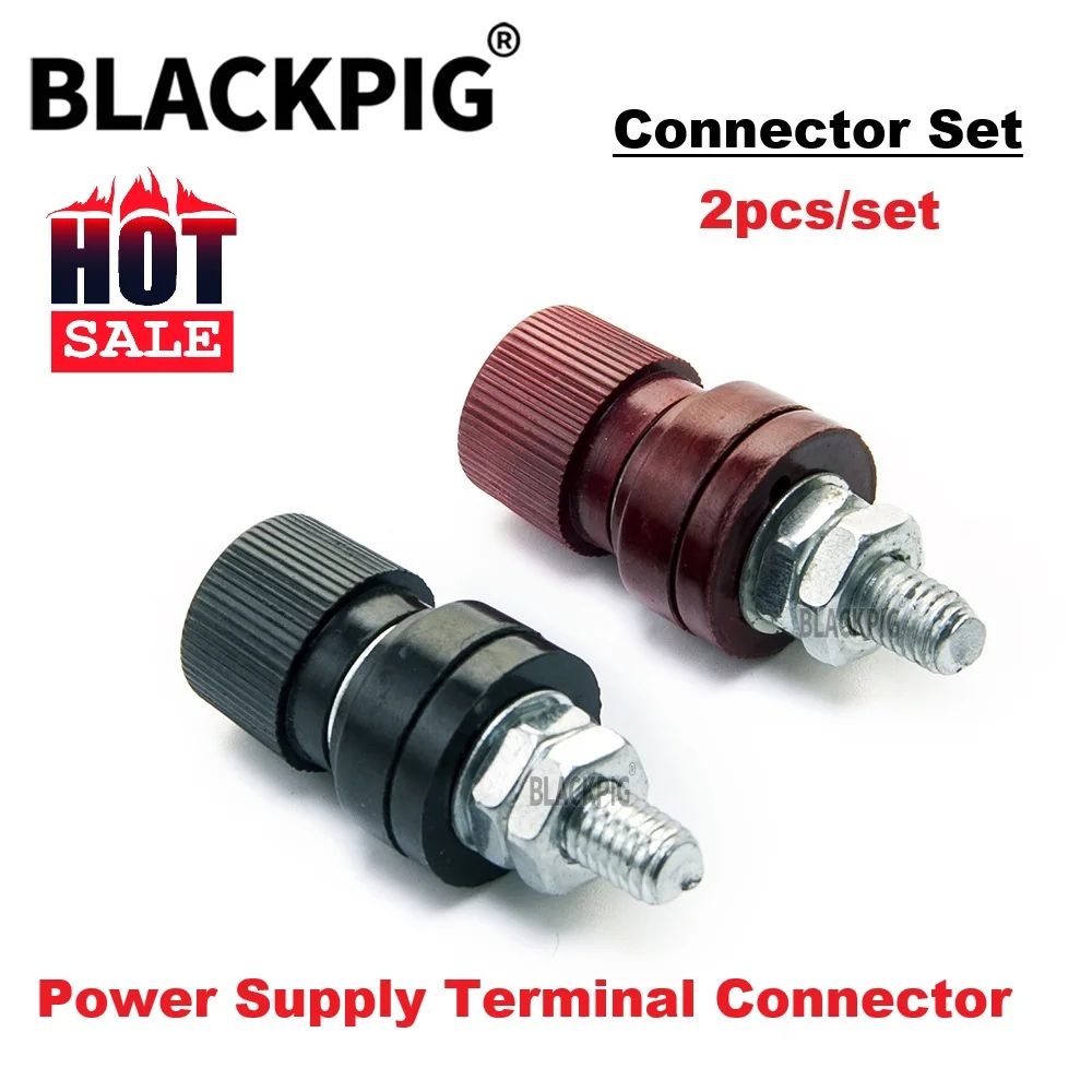 One Pair M6 333 Terminal Cap Connector Nut Hat Power Supply Terminals Connector For Welding Machine Inverter Generator Parts