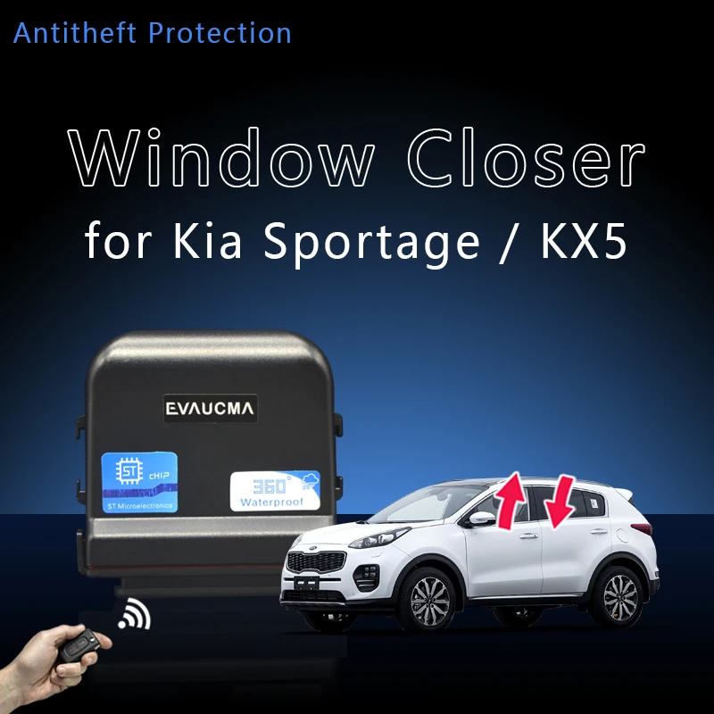 

For Kia Sportage QL Car Auto Power Window Closer Shut & Open Windows /Automatic Window Lifter For KX5 Accessories