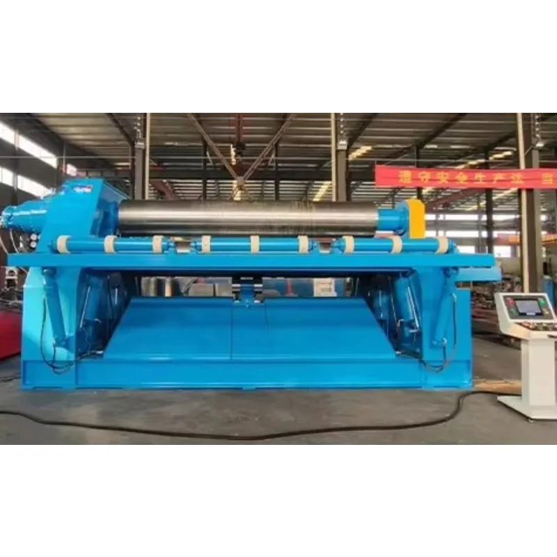 Four Roll Bending Machine Automatic Steel Plate Rolling Forming Machine Customized Cone For Aerospace Fuselage Section Tank