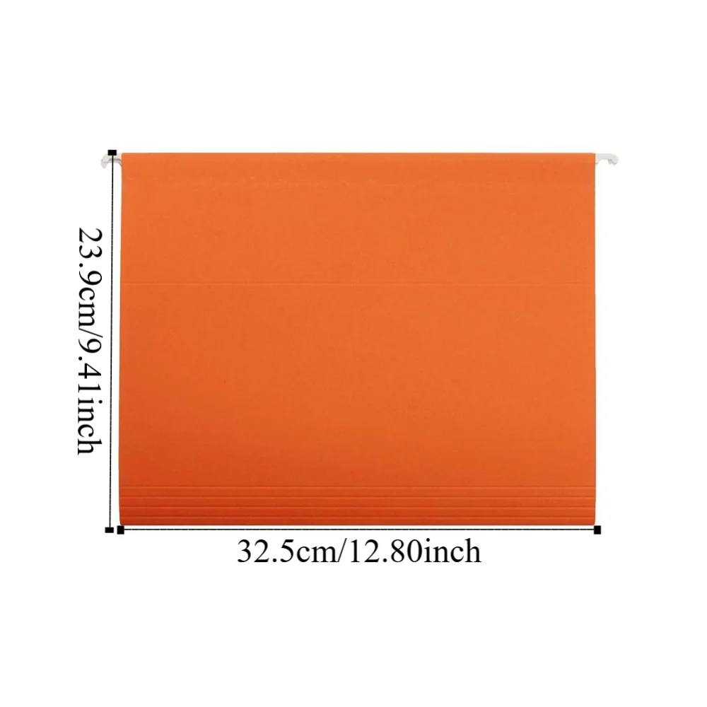10PCS Durable A4 Hanging File Folder Paper Letter Size Hanging File Organizer Portable Large Capacity Document Holder Home