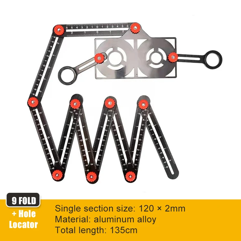Variant: 9 fold locater