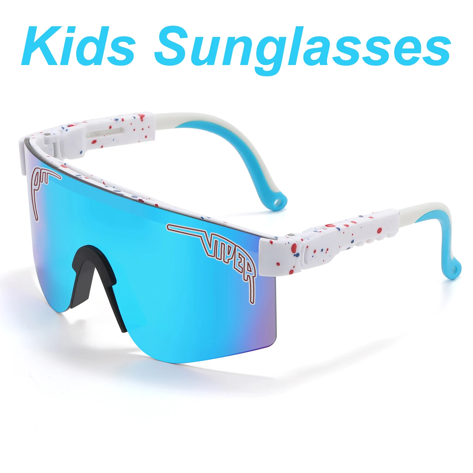 Kids Youth UV400 Sun Glasses Outdoor Baseball Softball Sunglasses Sport Cycling Eyewear Mtb Boys Girls