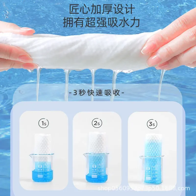 100/200/300/400/600PCS Disposable Thick 100% Cotton Face Towel Make Up Soft Removing Wipes Dry Cleanser Towelettes For Skin Care