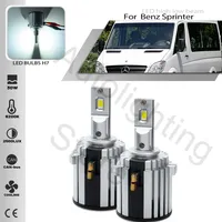 Bombillas de faro Led H7 para coche, luz muy brillante de 6500K para Benz Sprinter W906 2014-2018 BENZ Vito W447 2014-2023 Can-bus, 2 piezas