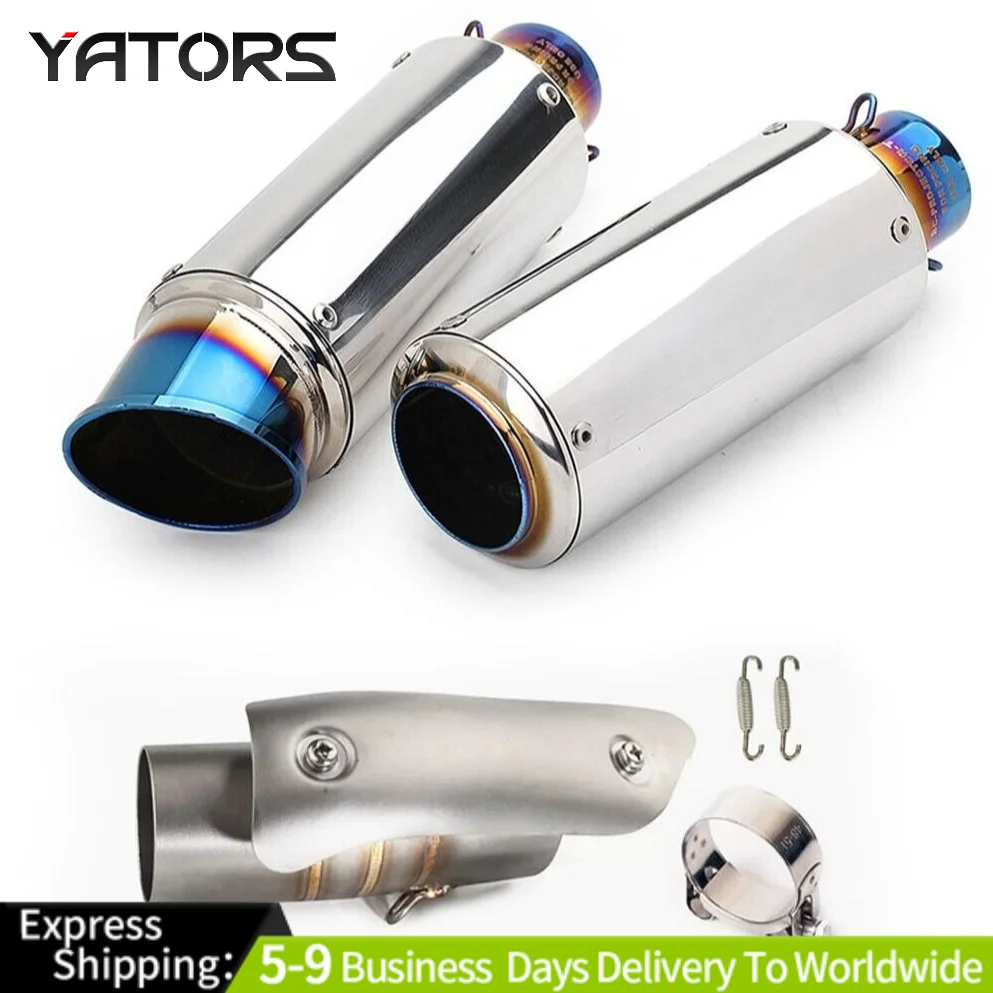 

For Suzuki GSXR 1000 2012-2022 Exhaust Pipes Mid Muffler Link Tube System Tips Exhaust Systems