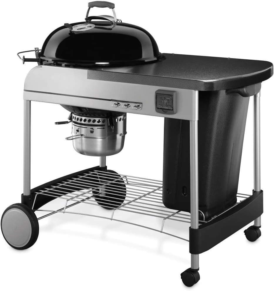 Houtskoolgrill, 22 inch, zwart