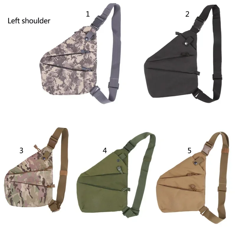 ยุทธวิธีกองทัพกระเป๋าเป้สะพายหลังกองกําลังพิเศษกระเป๋าผู้ชาย Multi-Function ไหล่ที่มองไม่เห็น Underarm ไหล่กระเป๋าอุปกรณ์ยุทธวิธี
