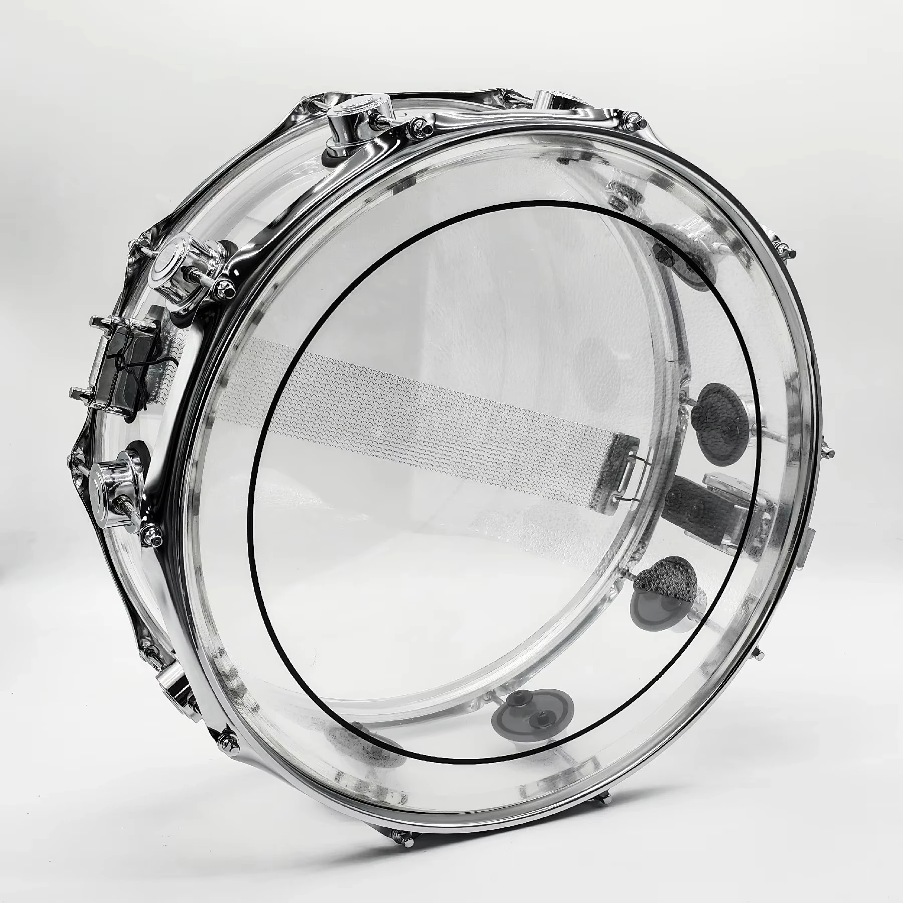 14 X 5.5 Acrylic Portable Professional Snare Drums