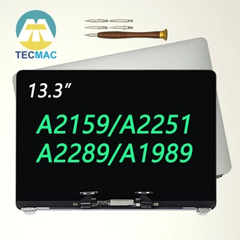 EMC 3214 3301 3348 교체용 화면, 맥북 프로 13 인치 A2159 A2251 A2289 A1989 용 디스플레이, 신제품 