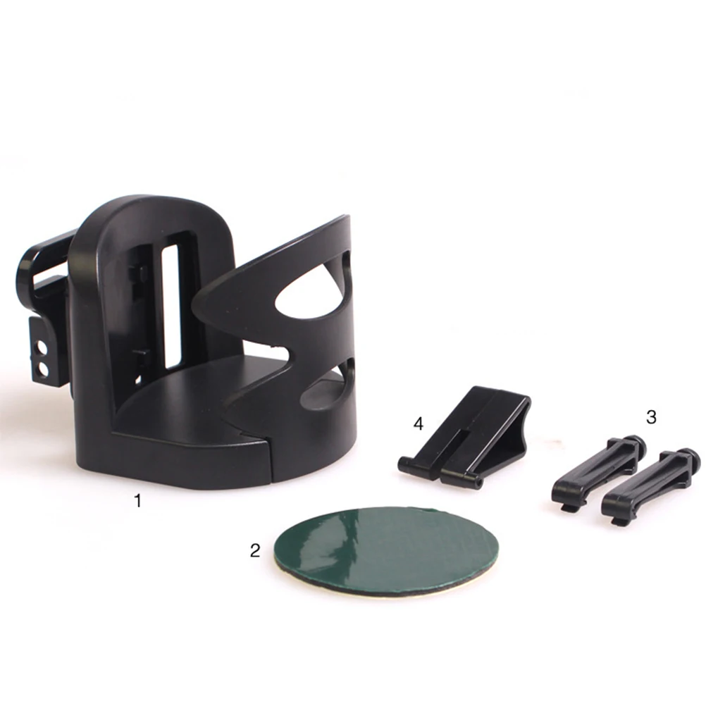 

Car Cup Holder Drink Bottle Stand Waterproof Easy Clean 57 72mm Width Suitable Air Outlet Mountable Black Color Cars Trucks