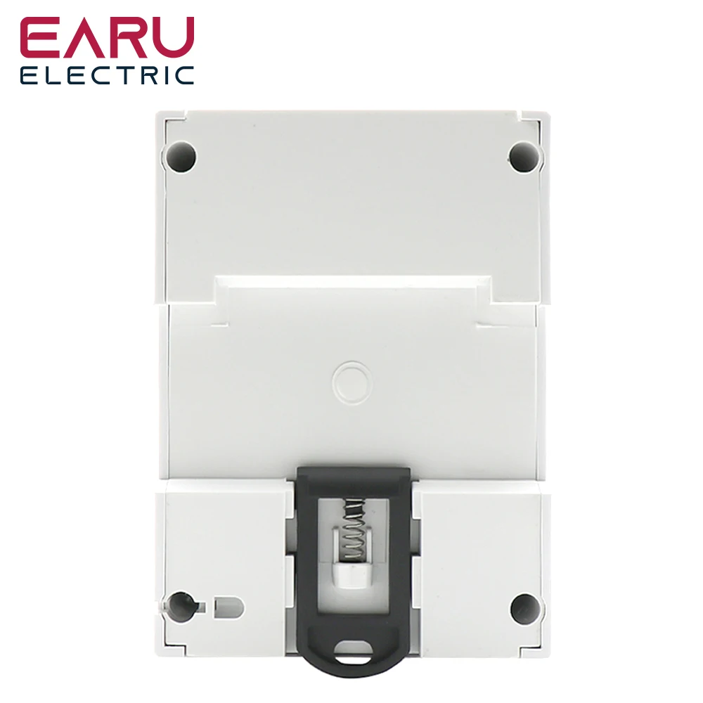Imagem -06 - Monitor de Consumo de Energia com Luz de Fundo Lcd Trilho Din Medidor de Energia de Fases Medidor de Kwh Wattmeter Bivolt 100a 50hz 60hz 230 v ac 380v