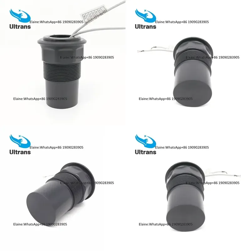 64 kHz E-Type Integrated Ultrasonic Transducer 0.25-5m Detection Distance -40~80C Temperature Range for Water Level