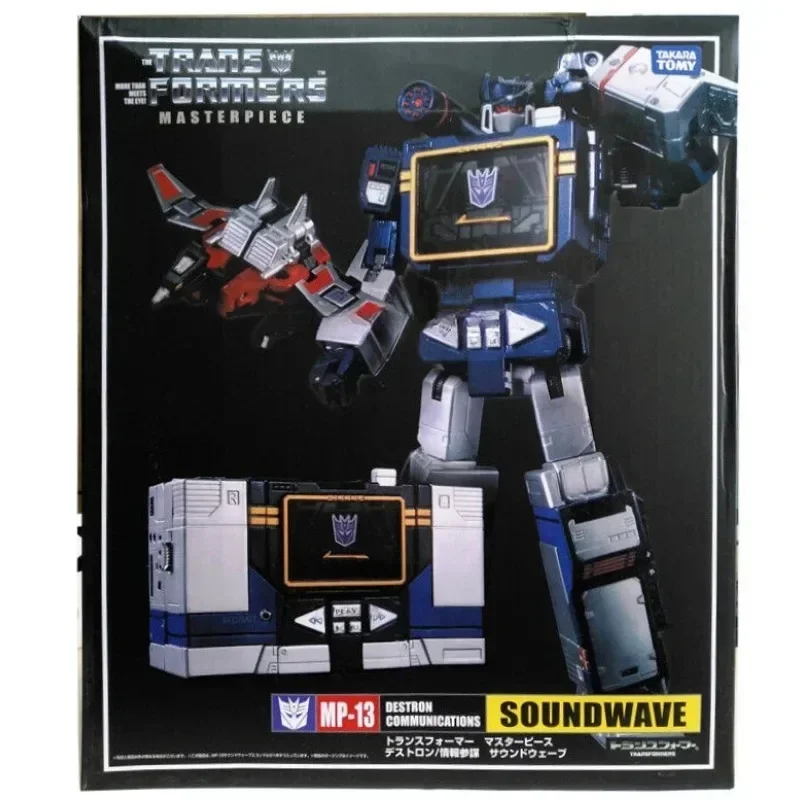 재고 있음 Takara Tomy 변형 로봇 KO MP13 Mp-13 음파 변형 이동식 인형 장난감 컬렉션 Transformers Soundwave