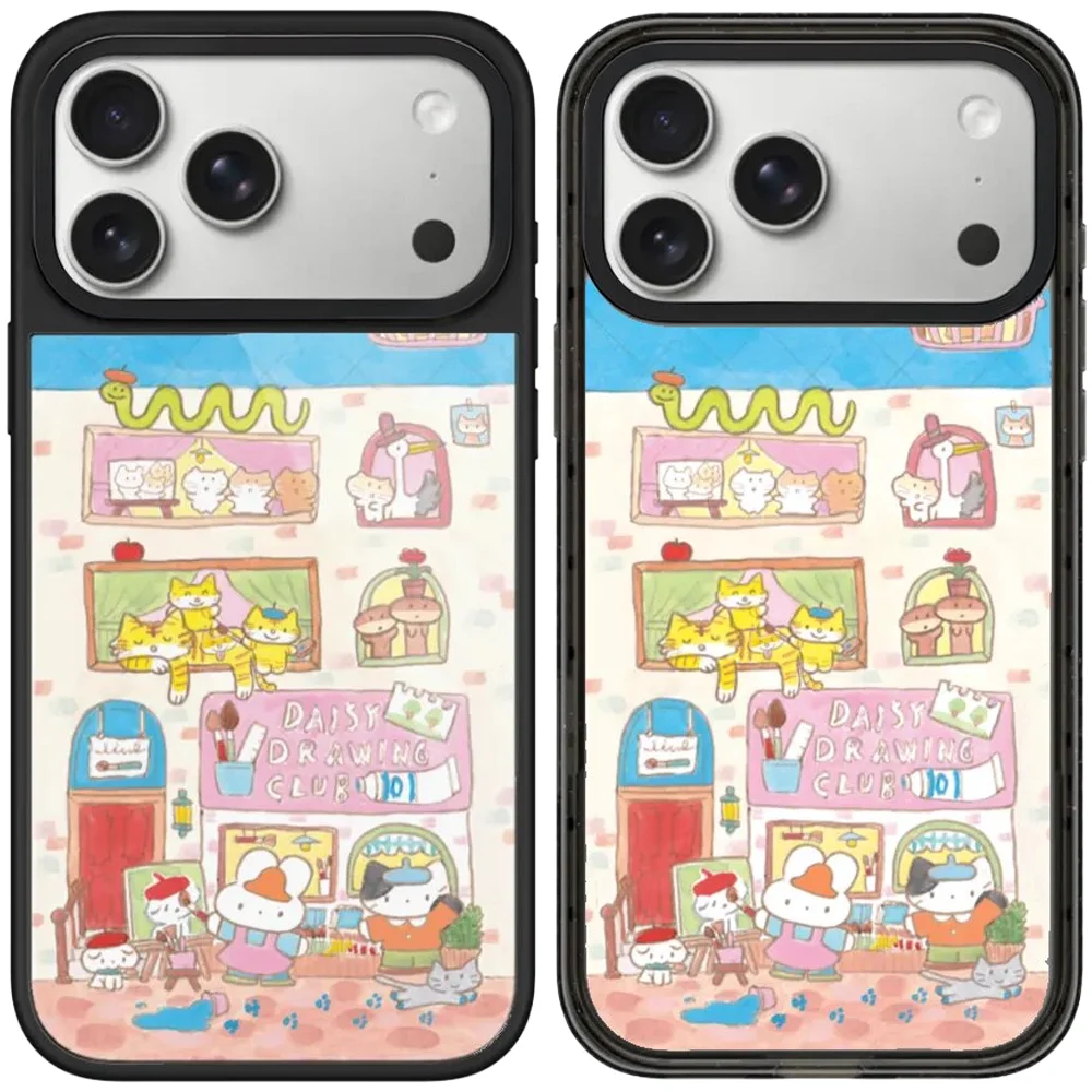 6072137 Acrylic / Mirror Magnetic Case: Compatible with IPhone 17 16 15 14 13 12 Pro Max 17 Air