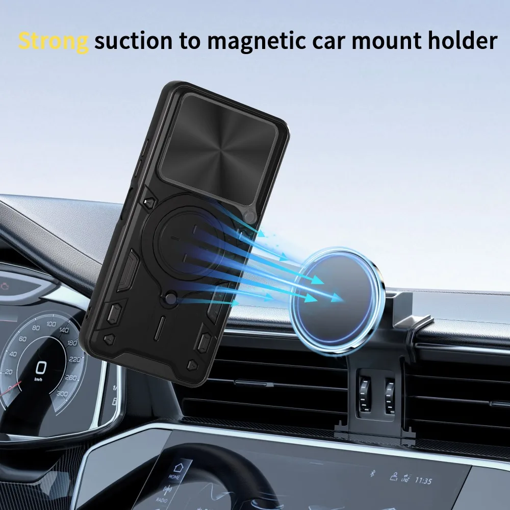 ل ZTE Nubia Music 4G حافظة درع الشريحة كاميرا حلقة حامل حماية غطاء الهاتف كابا ل Nubia Music 4G Funda #4