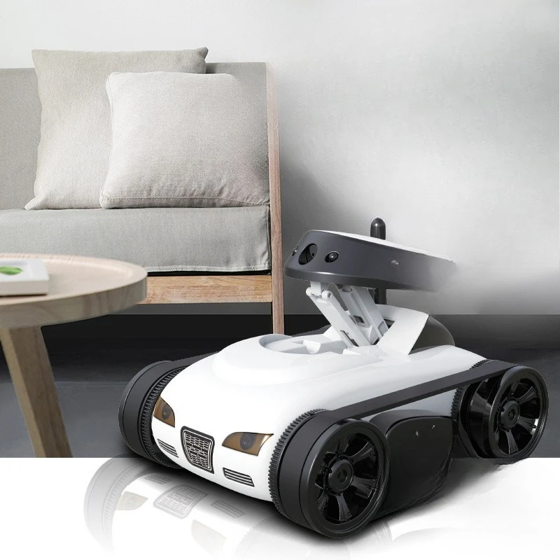 777-272Wifi mobile phone remote control four-channel real-time transmission camera small tank crawler walking