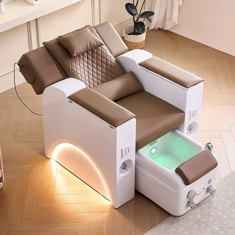 Pedicure Sofa Multi-functional Pedicure Chair Shop Massage Tables Beds High-grade Electric Medical Foot Bath Salon Furniture